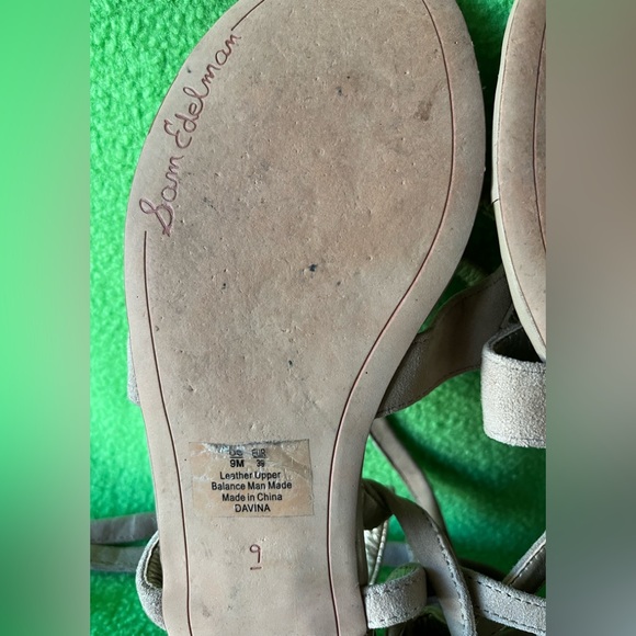 Sam Edelman Davina Throng Boho Ankle Wrap Sandals Women’s Size 9 - Picture 7 of 12